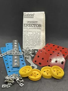 Vintage Gabriel Pocket Erector Set Guide Screws Components Etc 1989 - Picture 1 of 6