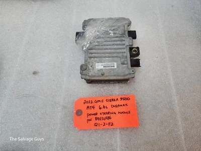 22 CHEVROLET GMC SIERRA SILVERADO 2500 3500 POWER STEERING CONTROL MODULE - Image 1 of 4