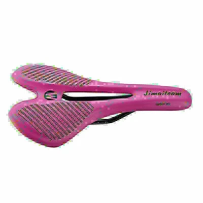 Almohadilla de sillín de asiento de bicicleta de ciclocross JIMAITEAM BMX para ciclismo de fibra de carbono Foto 1 de 4