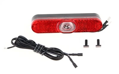 LED Rücklicht Fahrradrücklicht Dynamo Gepäckträger e-Bike Befestigung 50 + 80 mm