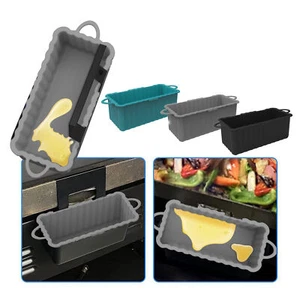 Food-grade Silicone Grill Accessories Easy to Clean Eco-friendly Grease Drip Pan - Picture 1 of 10