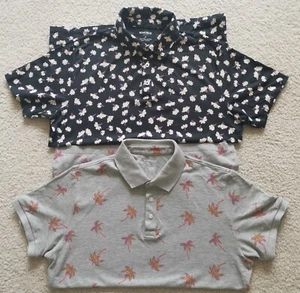 Dos (2) Polos Bonobos - Jersey y Piqué Clásico - Negro y Gris - Talla M Calce Ajustado - Imagen 1 de 5