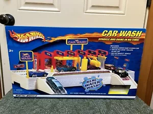 Hot Wheels Car Wash 65610 Sealed 2001 Sparkle And Shine Play Set With Car - Picture 1 of 7