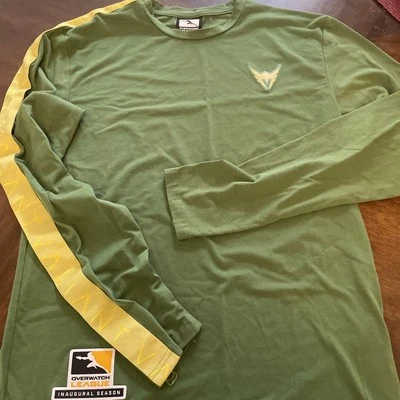 Camisa Overwatch League Los Angeles Valiant temporada inaugural 2017-2018 MÉDIA - Imagem 1 de 4