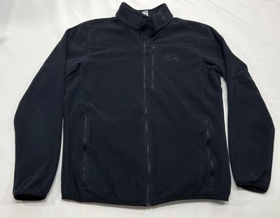 Chaqueta Mountain Hardwear Para Hombre Mediana Negra Cuello Simulado Bolsillos con Cremallera Completa Foto 1 de 4