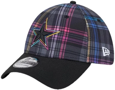 Dallas Cowboys New Era NFL 39THIRTY Gorra Hombres M/L Ajuste Flexible Atrapa Crucial Nueva con Etiquetas Foto 1 de 4