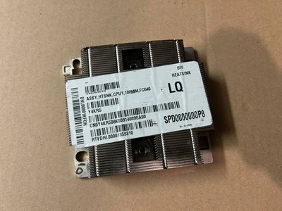 DISIPADOR TÉRMICO DELL 1 PARA DELL EMC POWEREDGE FC640 - 100 MM ATORNILLADO TIPO Y4KR5 B Foto 1 de 4