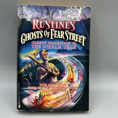 R.L. Stine's Ghosts of Fear Street Creepy Collection #3 The Scream Team 1998 PB Foto 1 de 4