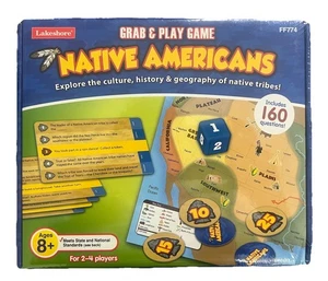 Lakeshore Grab & Play Spiel INDIANER Lernspiel - Neu Versiegelt - Bild 1 von 4