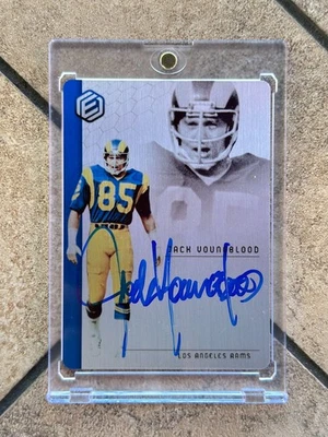 Jack Youngblood 2018 Panini Elements On Card Auto /150 Rams HOF - Image 1 of 2