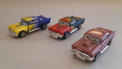 Lote de 3 piezas móviles Chevy Matchbox 57 1979 vintage Foto 1 de 4
