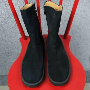 BALLY SERRANO HIGH HERREN STIEFEL WILDLEDER SCHWARZ US 10 UK 9 EU 43 LEDERSCHUH SCHWEIZ - Bild 1 von 7