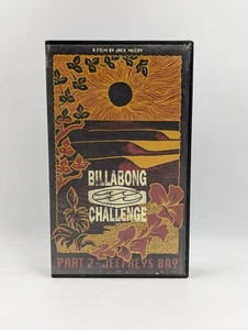 Vintage Billabong Challenge Part 2 Jefferys Bay Surfing VHS Tape Rare - Picture 1 of 5