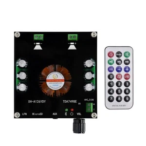 XH-A126 High Power Amplifier Board Bluetooth 5.0 Digital Amp TDA7498E 160Wx2 ts - Picture 1 of 6