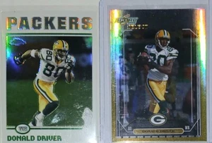 Donald Driver (2) Refractor, #'d SP Lot. Packers, #/50. - Picture 1 of 2
