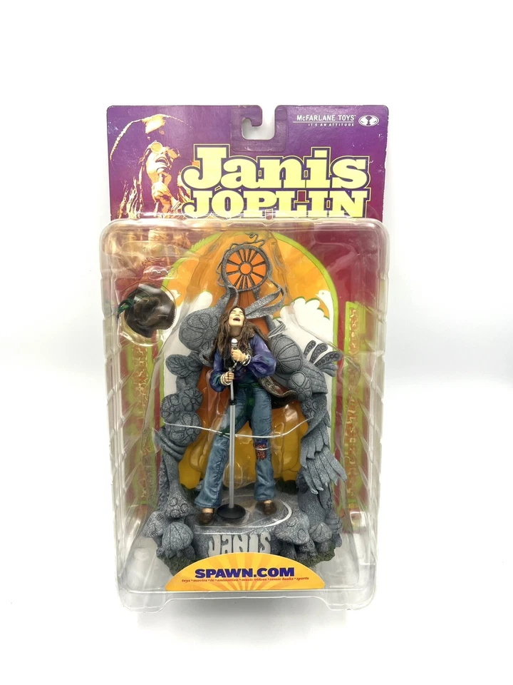 Figura Janis Joplin 2000 McFarlane Spawn nueva en paquete (1) Foto 1 de 4