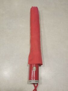TOTES Large Size Automatic Red Umbrella - EUC