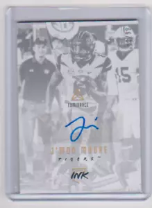 Autógrafos de novato Panini Luminance 2018 tinta oro J'mom Moore /99 Packers Markl - Imagen 1 de 1