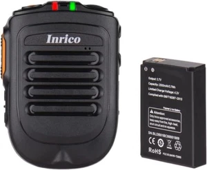 INRICO WIRELESS BLUETOOTH MICROPHONE B01 PPT ZELLO SPEAKER ANDROID MOBILE RADIO - Picture 1 of 8