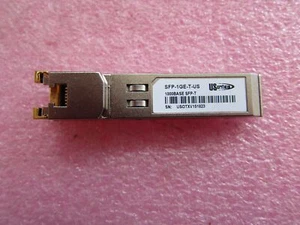 Lot (12) US Critical SFP-1GE-T-US 1Gbps 1000BASE-T SFP Juniper Comp SFP-1GE-TX - Picture 1 of 4