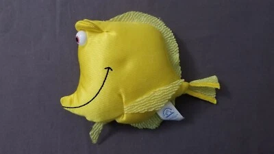 "Bolso de frijoles de felpa Finding Nemo Bubbles de Disney más aletas de malla brillante de 6""" Foto 1 de 4