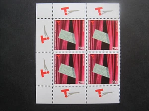 Federal Michel Number 1857 Block of Four Corner Edge Mint (AC 533) - Picture 1 of 1