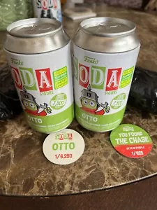 Funko Soda Can OTTO SDCC Modellino vinile 100% Chance Of Chase viola con comune 🙂 - Foto 1 di 3