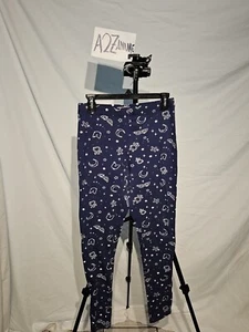 Hot topic Sailor Moon Symbols Star Leggings Stars Luna Blue, Size Large - Picture 1 of 4