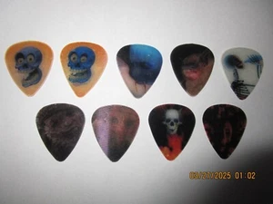 Lot of 9 Assorted Collectible HotPicks Motion Guitar Picks, Various Themes #1616 - Picture 1 of 4