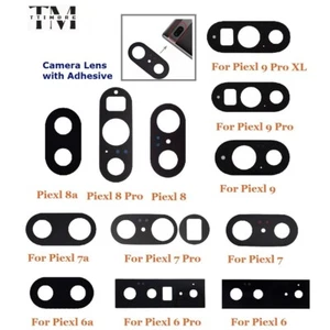 Rückseite Kamera Linse Glas Rückseite für Google Pixel 9 Pro XL 8 Pro 8a 7 Pro 7a 6 Pro 6a - Bild 1 von 43