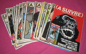A suivre. Lot de 14 numéros. 55 à 139. Années 80. - Picture 1 of 1