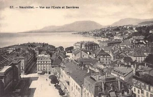 Suisse - NEUCHÂTEL - Vue sur l'Evole et Serrières - Ed. C.P.N. 67 - Picture 1 of 2
