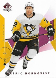Patric Hornqvist #26 - 2018-19 SP Authentic - Base Limited Red