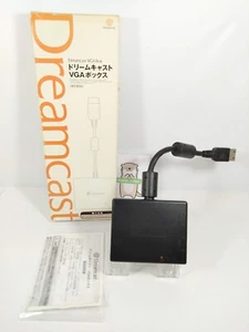 Cable adaptador Dreamcast VGA Box HKT-8100 con caja SEGA DC probado 0520H - Imagen 1 de 17