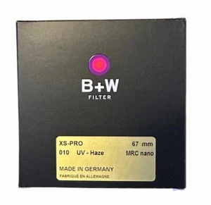 B+W 010 XS-Pro UV Haze MRC Nano 67mm Filter 66-1066123 - Bild 1 von 6