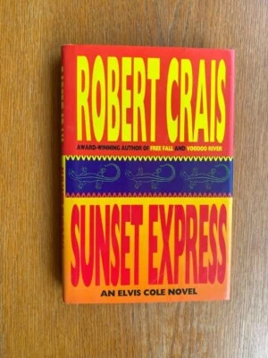 Robert Crais Sunset Express 1-е издание США HC хорошее/хорошее состояние - Изображение 1 из 3