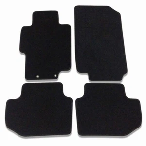 For 03-07 Honda Accord 2DR Black Nylon Floor Mat Carpet Non-slip Front Rear 4PCS - Picture 1 of 1