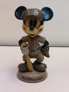 Vintage Mickey Mouse Walt Disney World Baseball Bobblehead - Picture 1 of 12