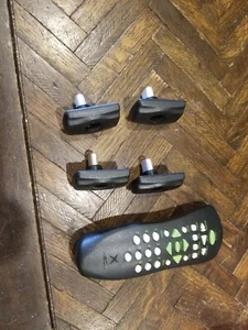 Microsoft Xbox OEM DVD Movie Playback Kit Remote & Receiver X08-25387 Lot - Picture 1 of 5