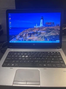 HP Probook Windows 7 Pro ,AMD A4-4300, 128gb ssd ,4gb, Battery and ac, WIFi - Picture 1 of 9