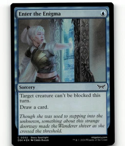 FOIL - MTG Enter the Enigma #52 - Duskmourn: House of Horror - Picture 1 of 1