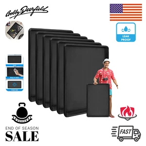 6Pcs Extra Large Auto Oil Drip Pan- 35.4 X 24 X1.6 Inches Under-Car Oil Tray - Picture 1 of 7