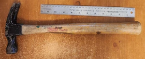 Martillo de garra recto (enmarcado) plomada genuino vintage 16" de longitud - Lote 2996 - Imagen 1 de 8