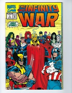 Infinity War # 1 Marvel Comics THANOS Jim Starlin story/Don Lim cover (1994) NM- - Picture 1 of 2