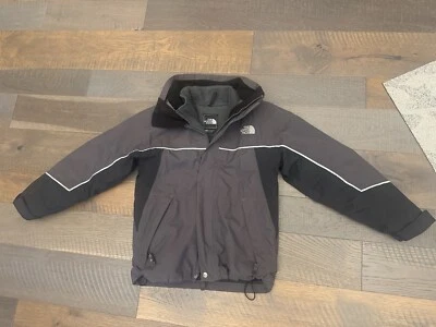 The North Face Winter coat S 8 Charcoal/Black 2-layer Zip-in Fleece Plus Liner  - Image 1 of 4