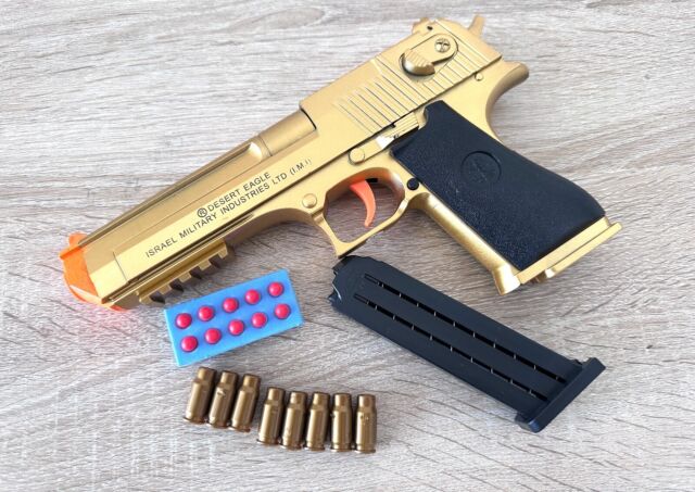 Desert Eagle Blowback Pistol Toy Soft Bullet Airsoft Weapon Blaster  Pneumatic Handgun For Adults Kids Boys Birthday Gifts From Toygun, $16.81