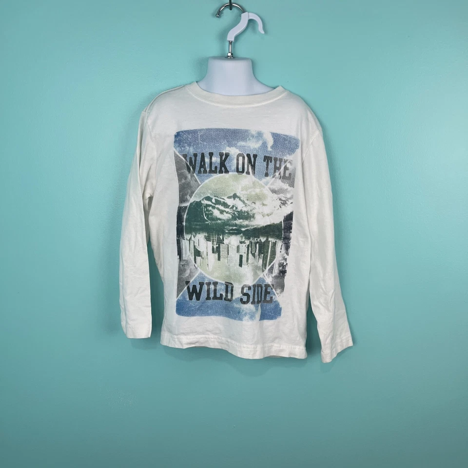 Crazy 8 de Gymboree niño top caminar por el lado salvaje talla M Foto 1 de 3