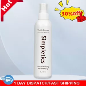 Simpletics Sea Salt Spray, Simpletics Texturizing Vanilla Sea Salt Spray S QXM - Picture 1 of 14