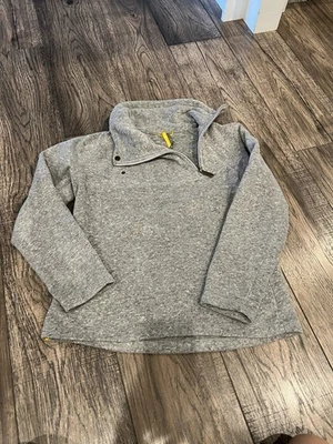 Sudadera Lole Para Mujer Talla Pequeña Gris Pullover 1/4 Cremallera Ropa Deportiva Polar Foto 1 de 4