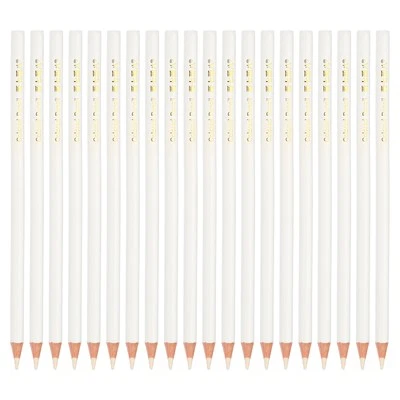 Weißfarbige Buntstifte Set, 20 Stück, Ölfarbstifte, für Künstler - Bild 1 von 4